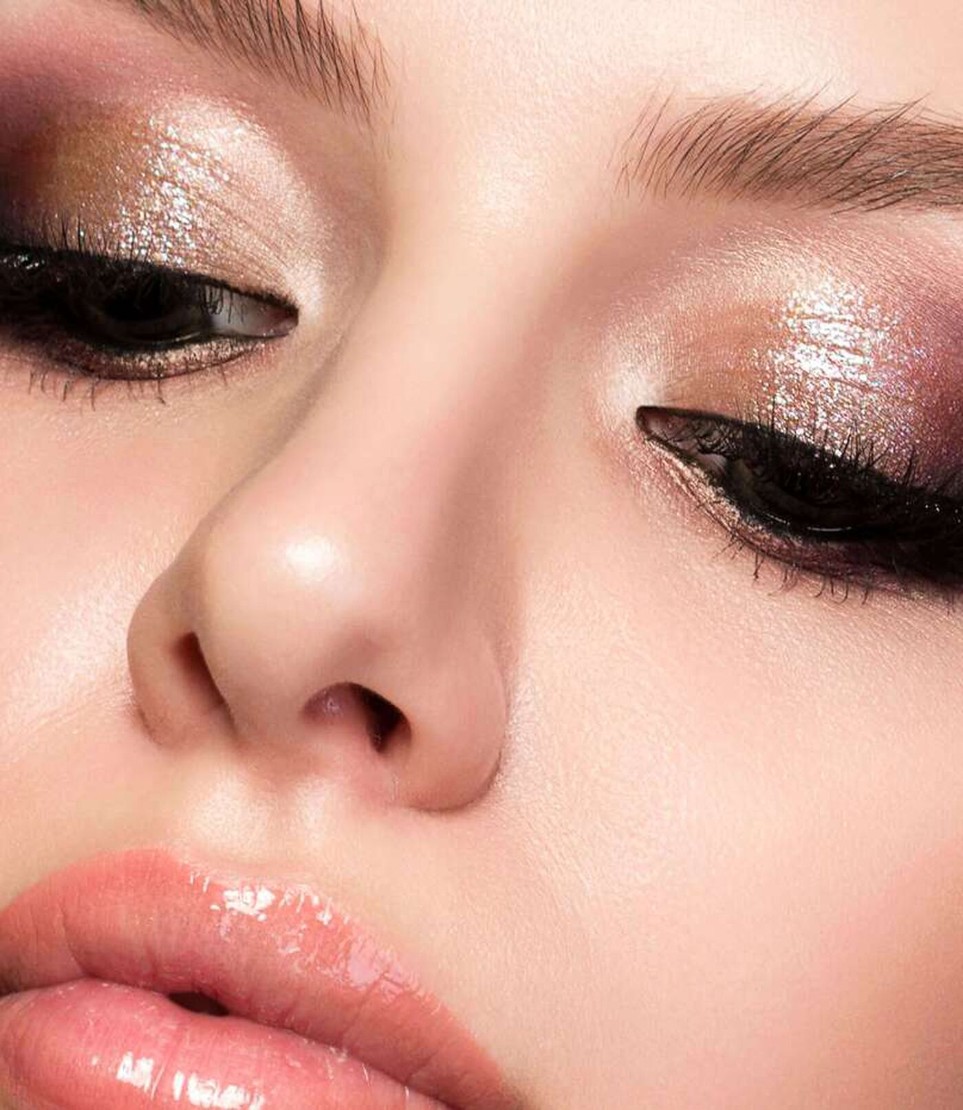 Icy makeup