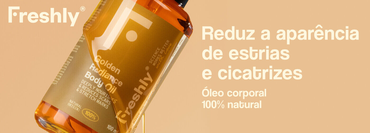 óleo corporal para estrias e cicatrizes