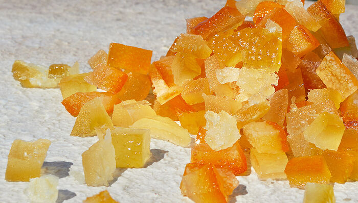 citrinos cristalizados
