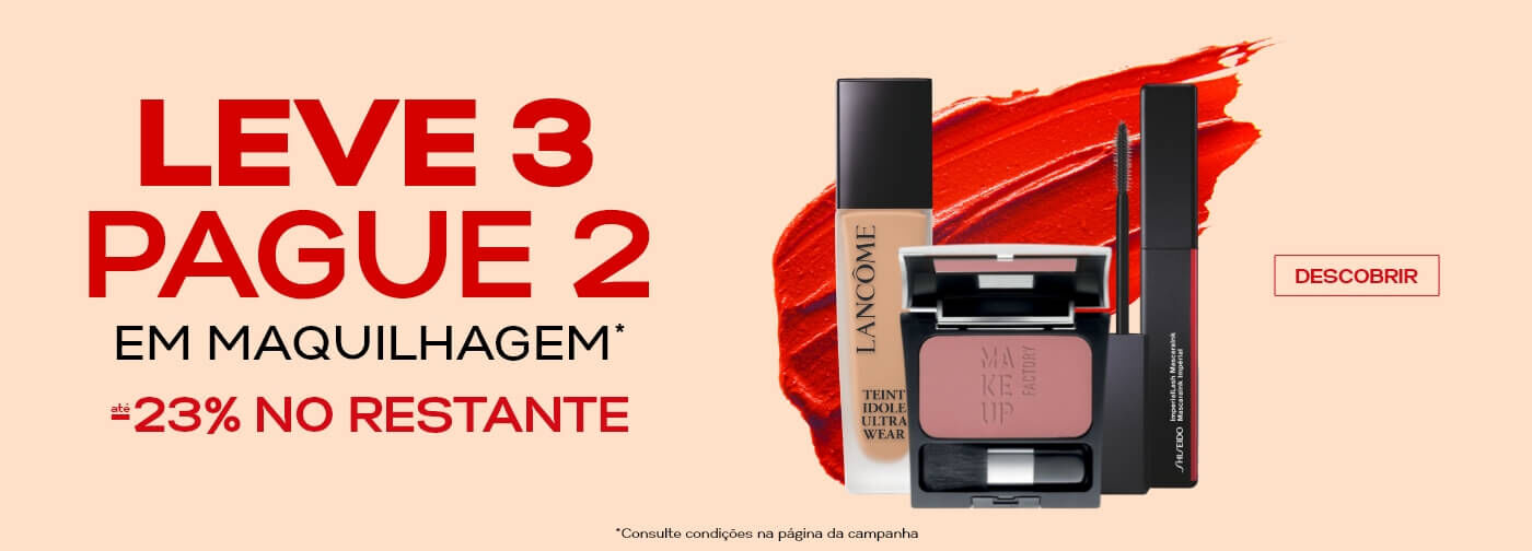 leve 3 pague dois maquilhagem