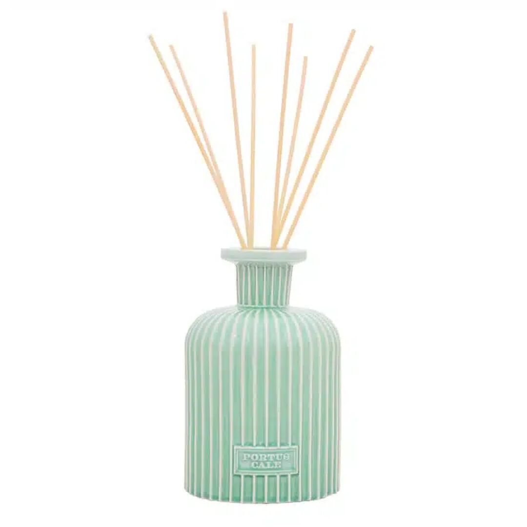 Frasco difusor 2L Cer&acirc;mica artesanal verde &aacute;gua - Castelbel - Portus Cale - Imagem 1