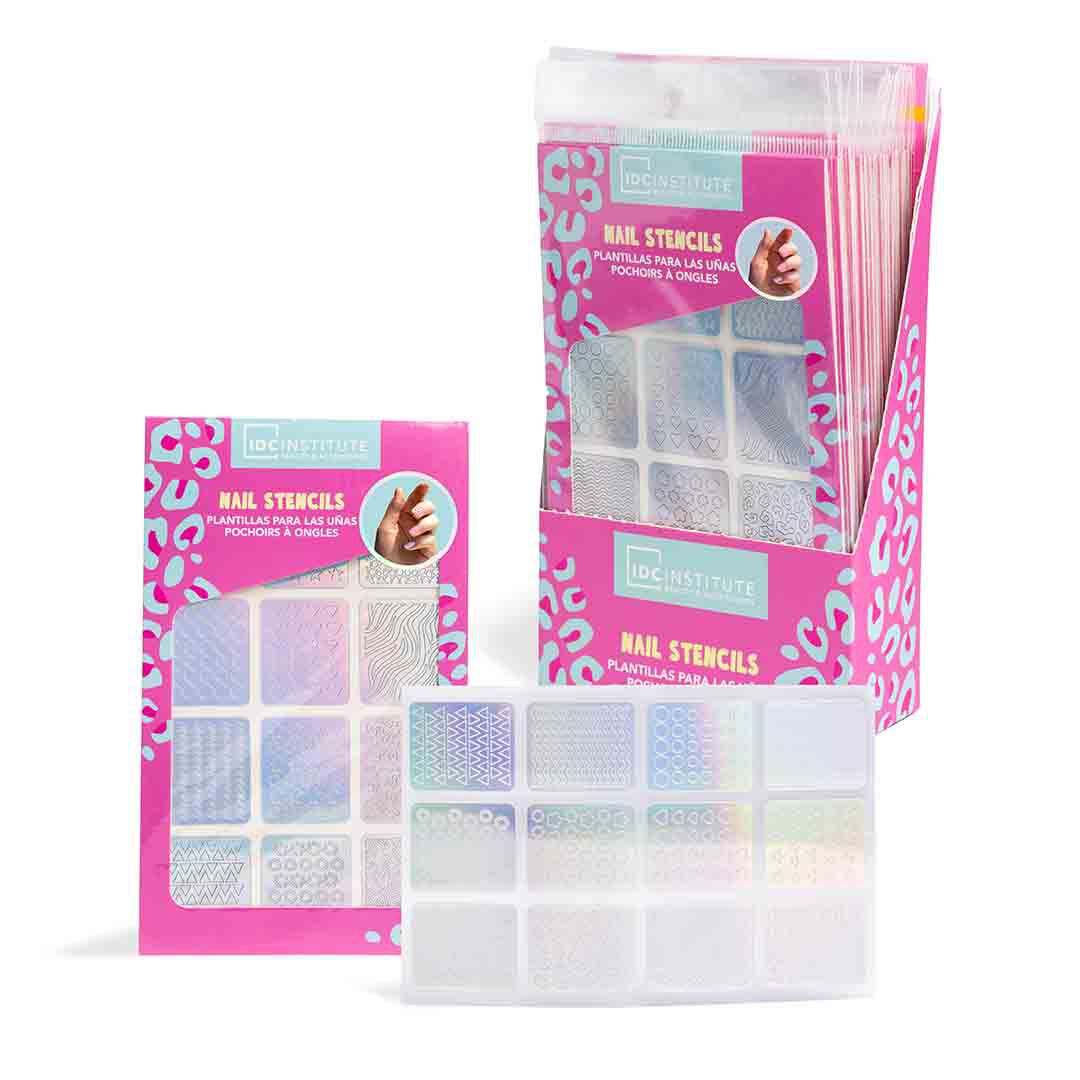 Holographic Nail Stencils - IDC INSTITUTE -  - Imagem 1