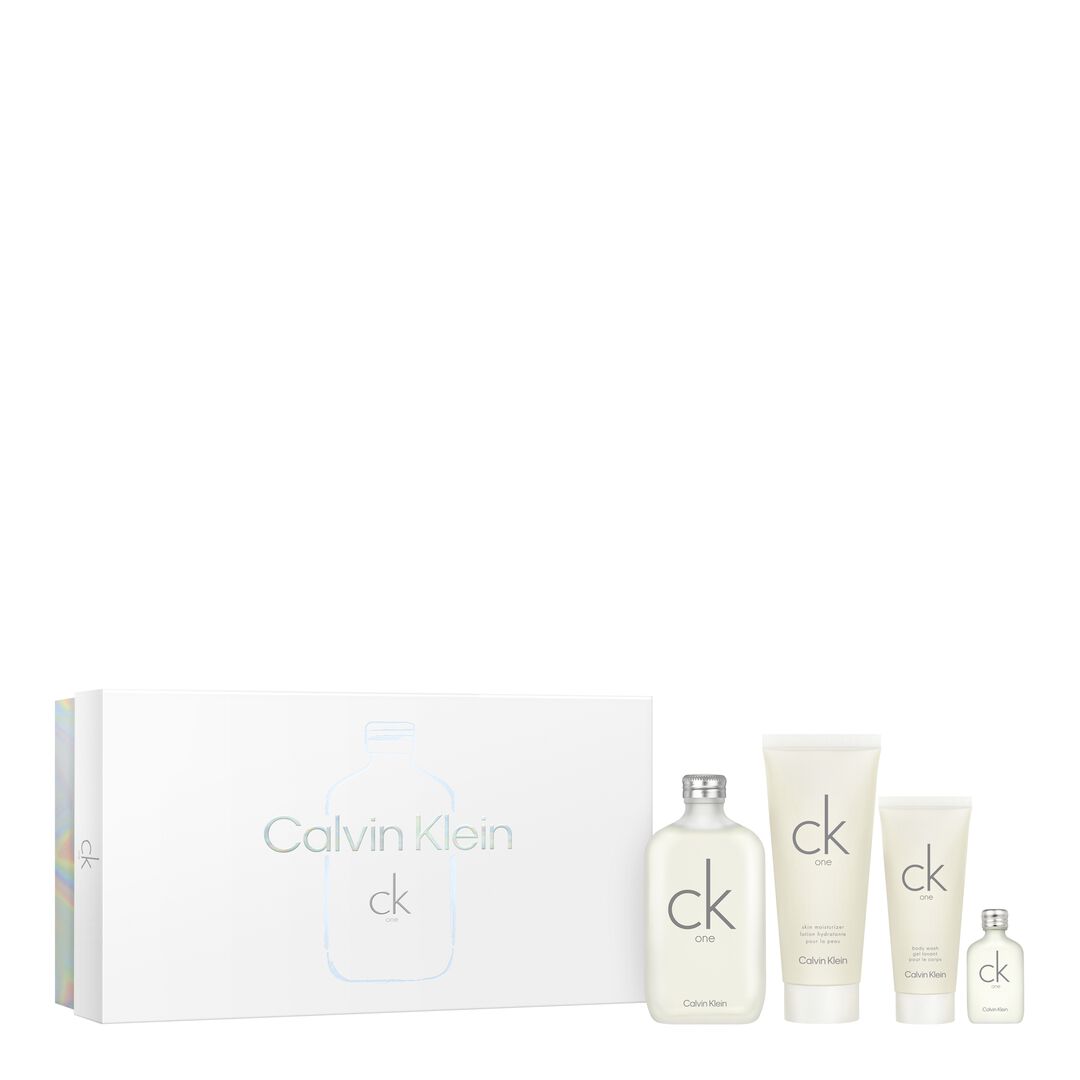 CK One - EDT 200 ml + BL 200 ml + HBW 100 ml + MINI EDT 15 ml - CALVIN KLEIN - CK ONE - Imagem 1