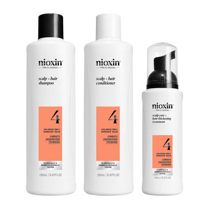 Kit Tratamento Cabelos Pintados - Nioxin - Sistema 4 - Imagem