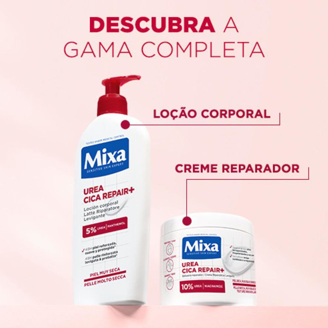 Lo&ccedil;&atilde;o Corporal Ureia Cica Repair+ - MIXA -  - Imagem 6