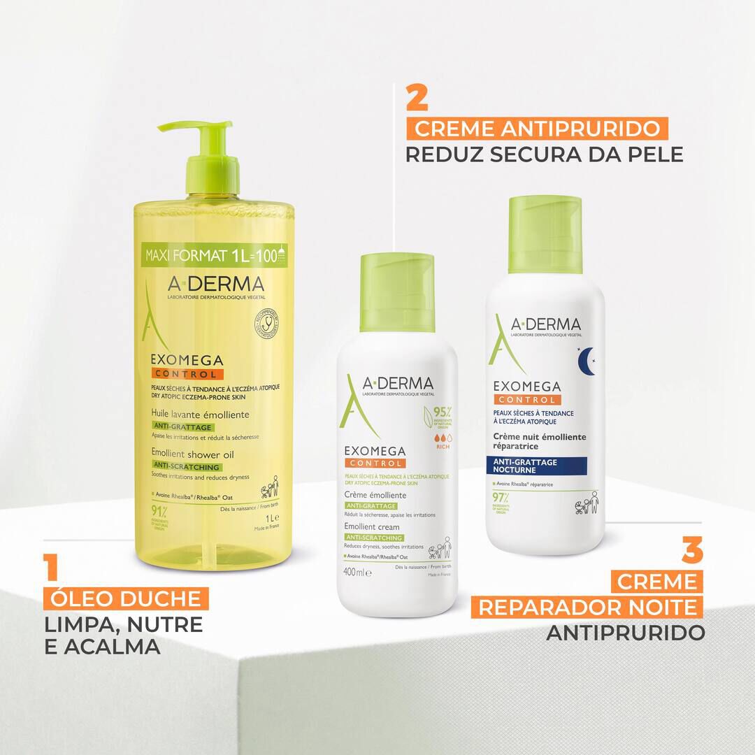 Exomega Control Óleo Duche Eco - A-DERMA -  - Imagem 3