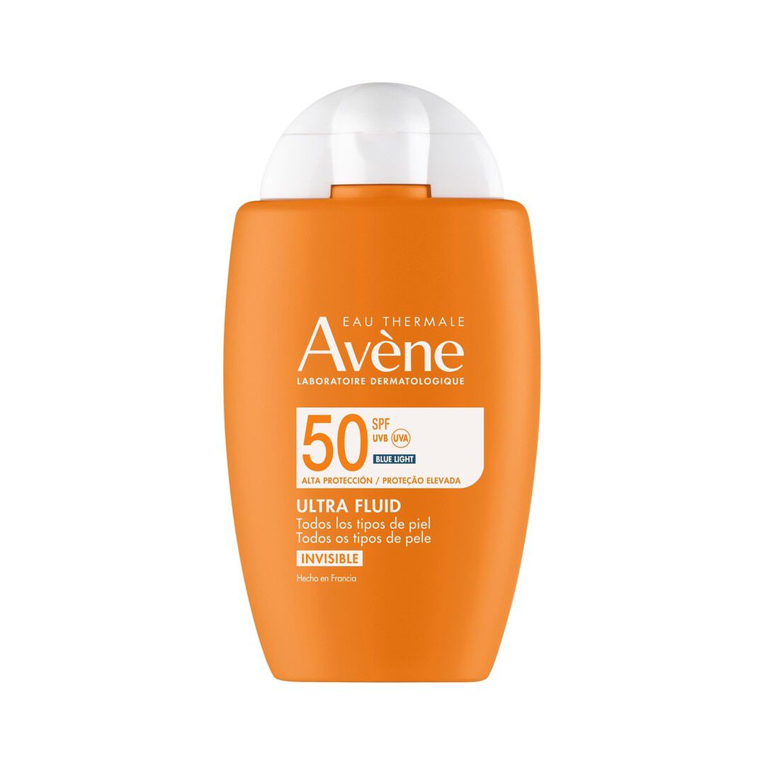 Protetor Solar para Rosto Ultra Fluid Invis&iacute;vel SPF50 - AVENE -  - Imagem 1