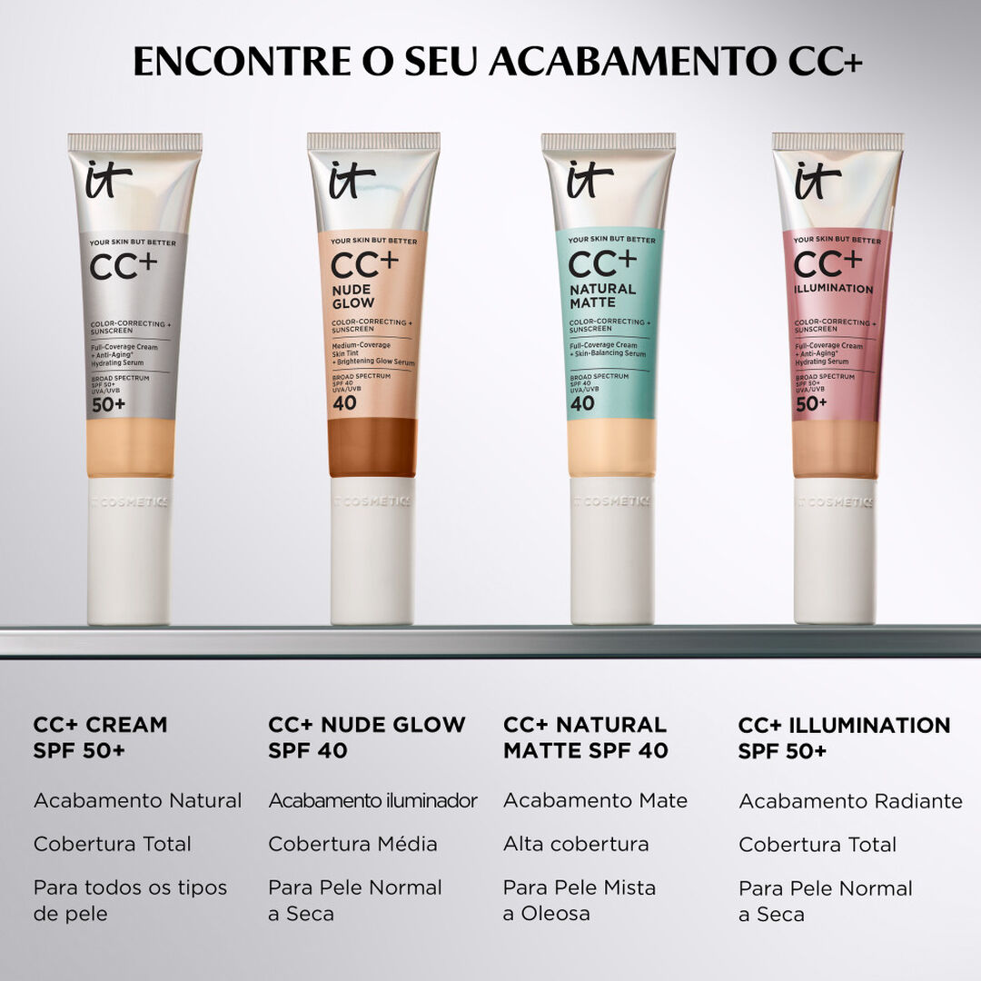 CC+ Nude Glow SPF 40 - IT COSMETICS - Your Skin But Better - Imagem 3