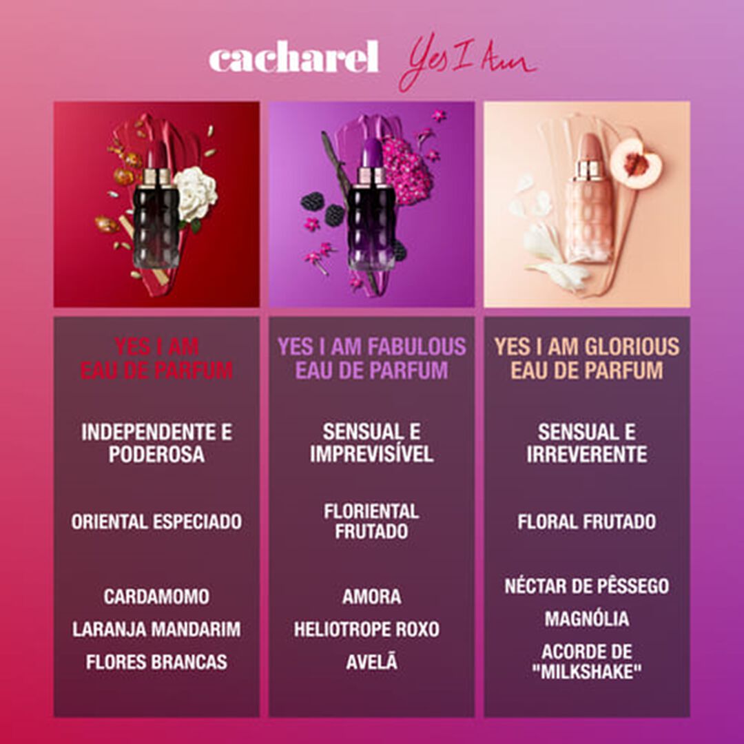 Eau de Parfum - CACHAREL - YES I AM FABULOUS - Imagem 4