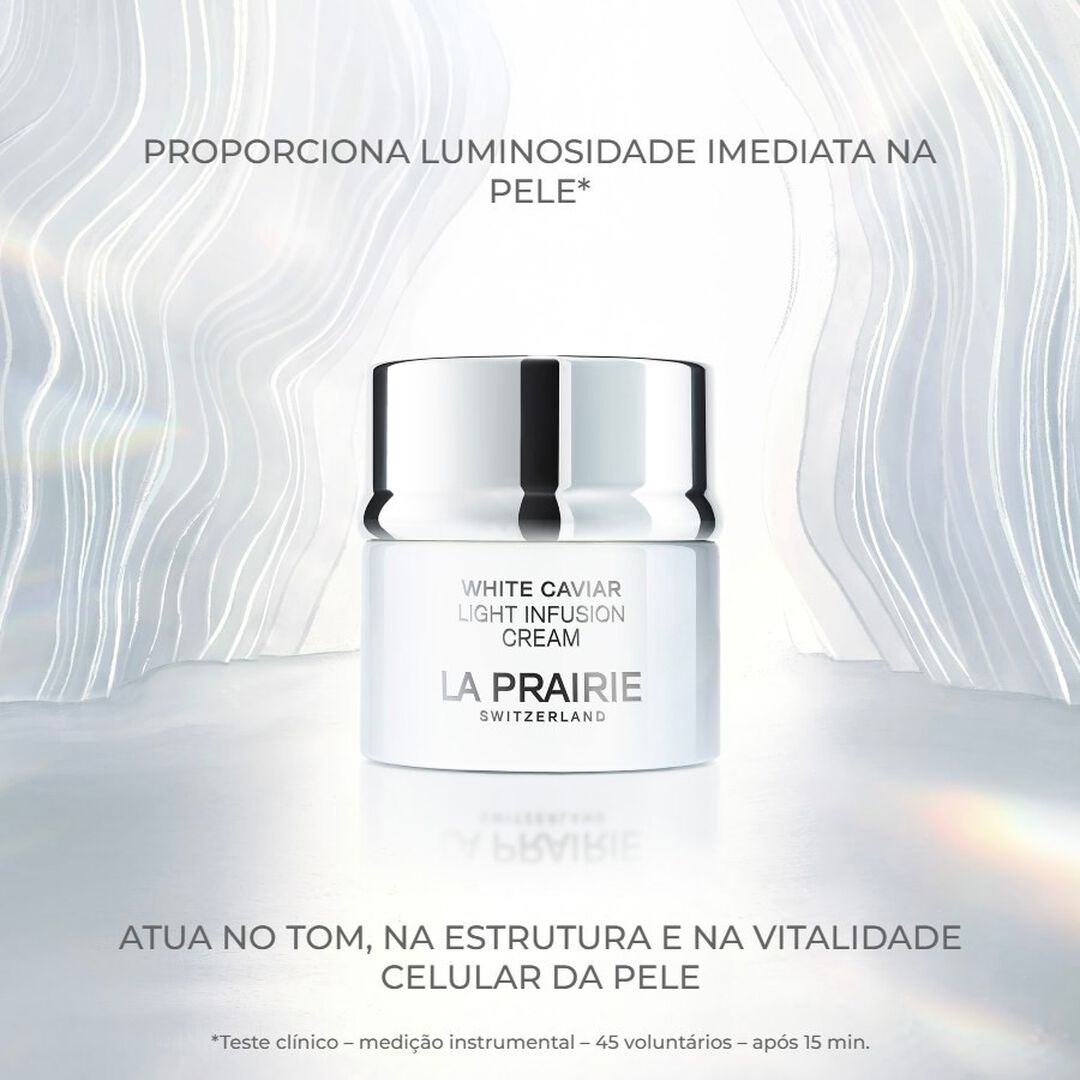 LIGHT INFUSION FACE CREAM - LA PRAIRIE - LP WHITE CAVIAR COLLECTION - Imagem 2