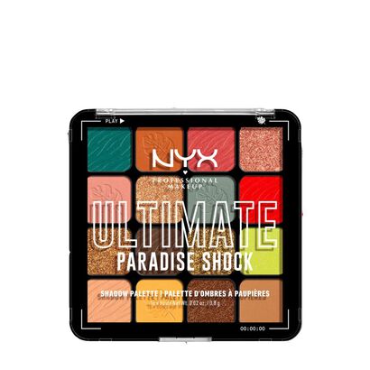 Ultimate Shadow Palette - Paradise Shock - NYX Professional Makeup -  - Imagem