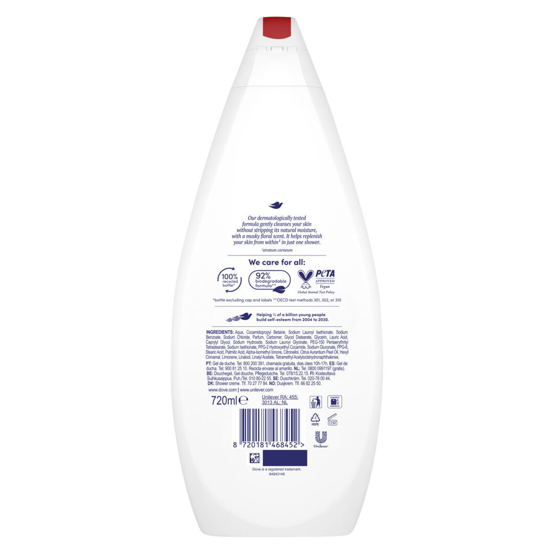 Gel de Banho Silk Velvet - DOVE -  - Imagem 3