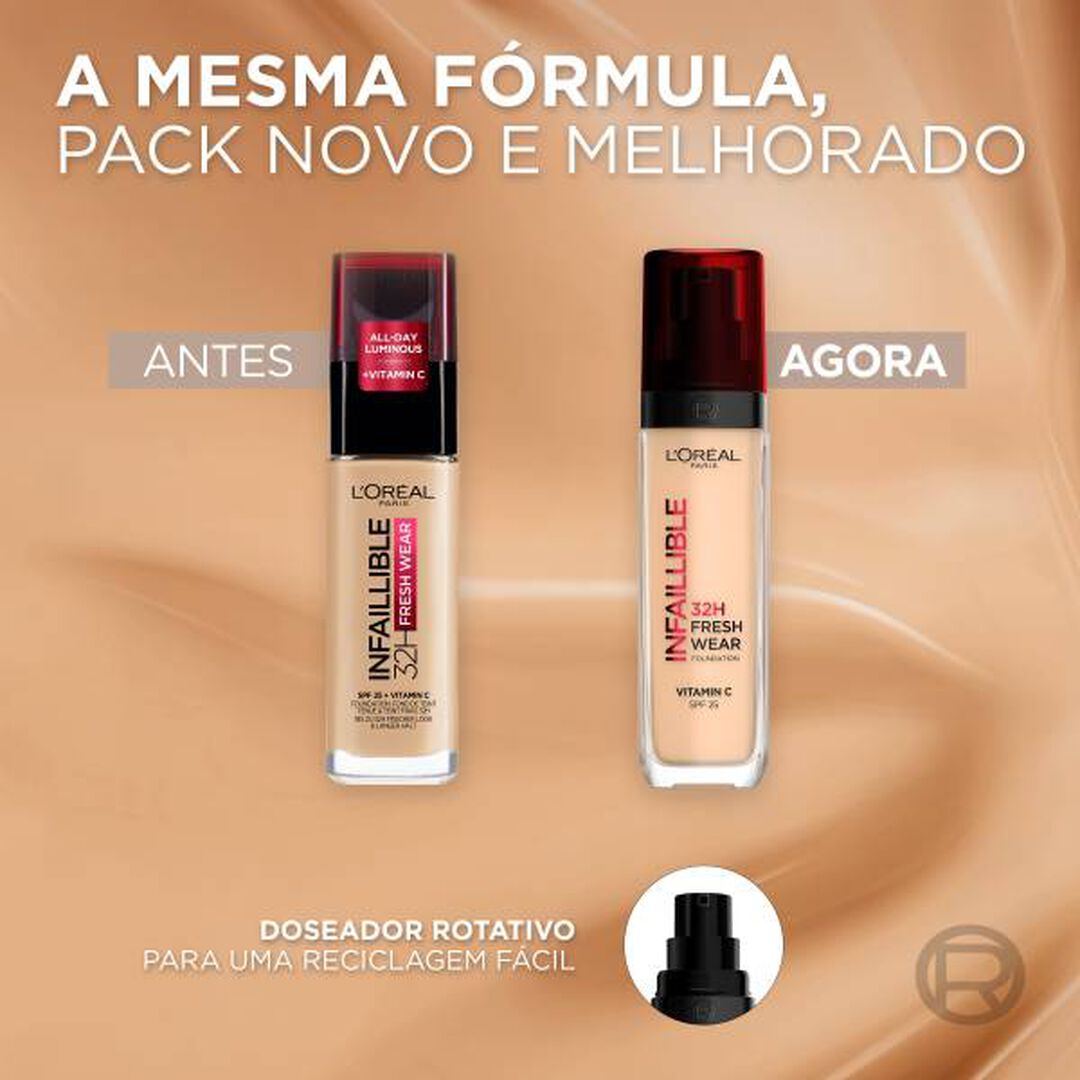 Base Infaillible 32H Freshwear - L'Oréal Paris - L'Oreal Maquilhagem - Imagem 28