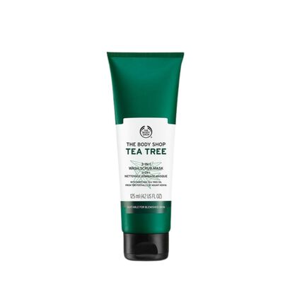 3-in-1 Was Scrub Mask - The Body Shop - TEA TREE - Imagem