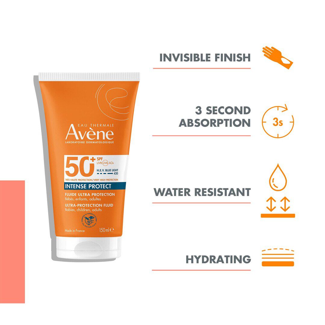 Protetor Solar Fluido Intense Protect SPF 50+ - AVENE -  - Imagem 3