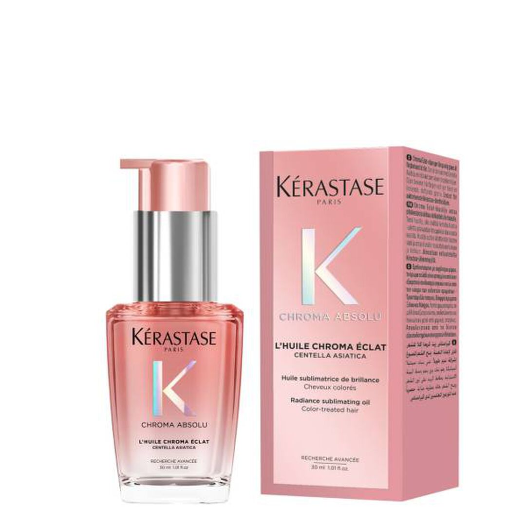 &Oacute;LEO SUBLIMADOR DE BRILHO  L'HUILE CHROMA &Eacute;CLAT - KERASTASE - Chroma Absolu - Imagem 3