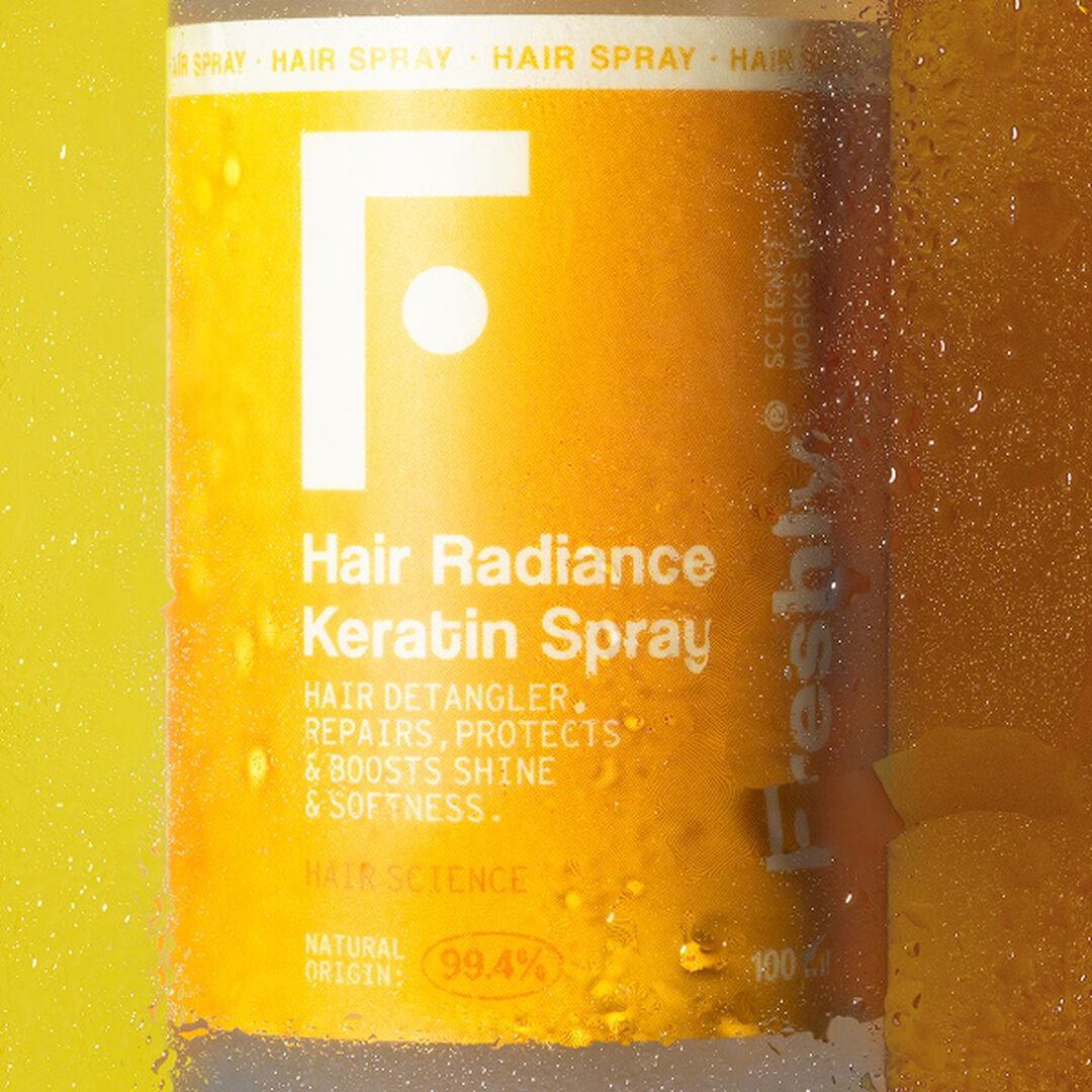 Protetor T&eacute;rmico e Desembara&ccedil;ador -  Hair Radiance Keratin Spray - FRESHLY -  - Imagem 3