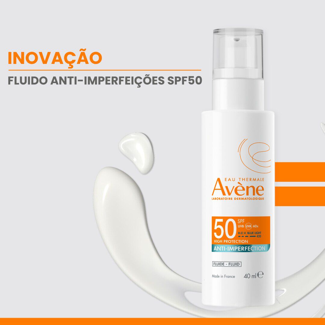 Protetor Solar Flu&iacute;do Anti-Imperfei&ccedil;&otilde;es SPF50 - AVENE -  - Imagem 9