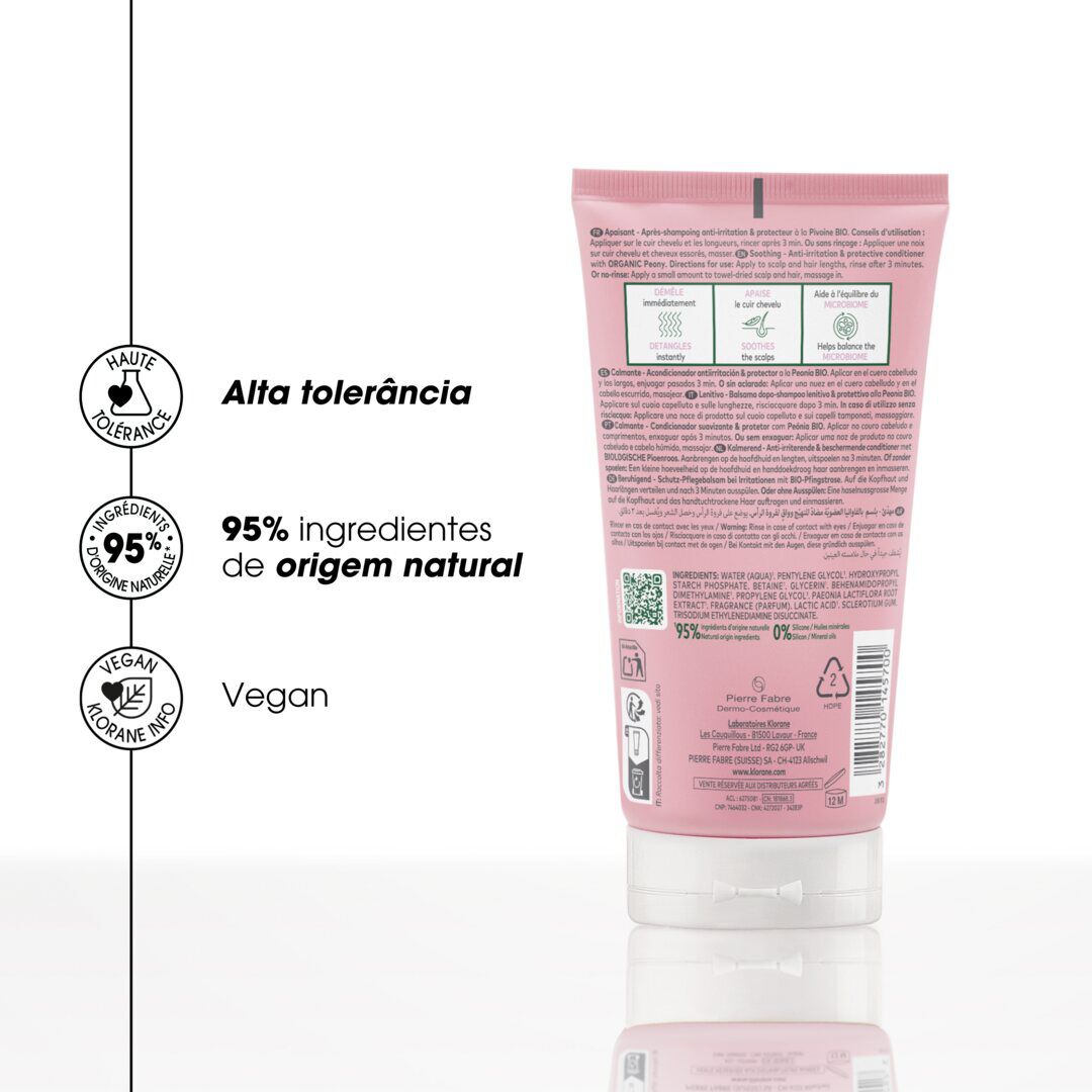 Condicionador Peónia - KLORANE -  - Imagem 7