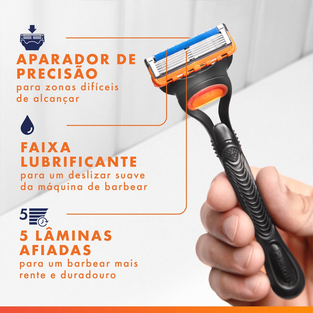 Fusion5 + 2 Recargas - GILLETTE -  - Imagem 3
