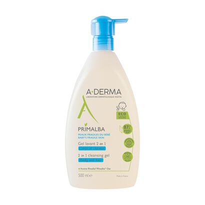 Primalba Gel de Limpeza 2 em 1, Corpo e Cabelo - A-DERMA -  - Imagem