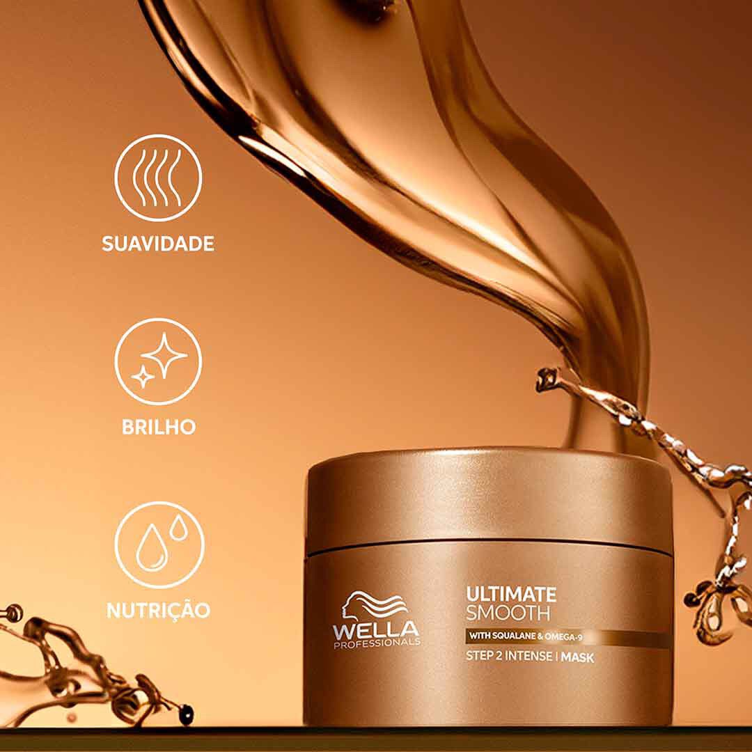 Ultimate Smooth - M&aacute;scara Nutritiva e Anti-Frizz - WELLA HAIR CARE - Ultimate - Imagem 15