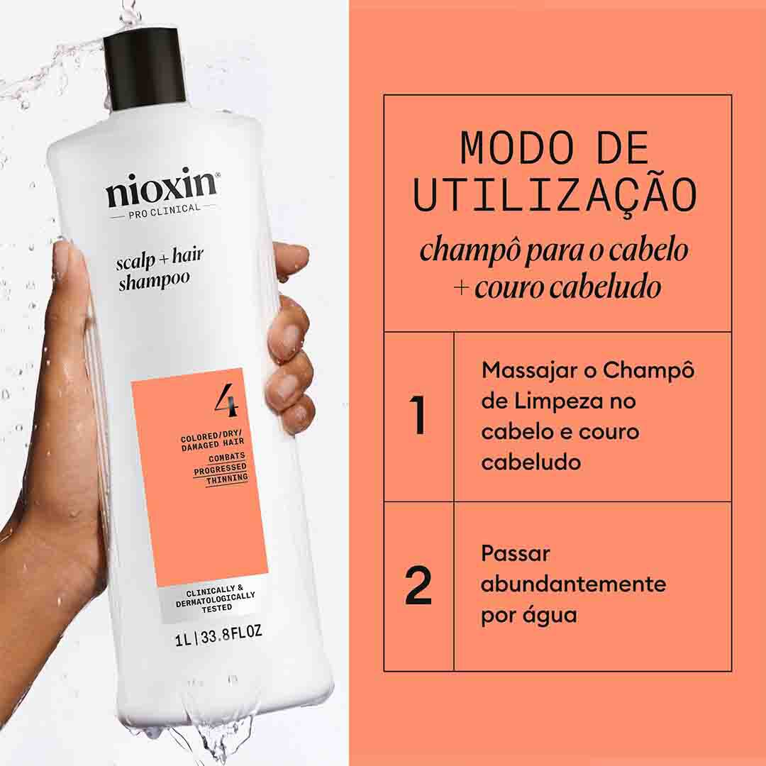 Champ&ocirc; - Nioxin - Sistema 4 - Imagem 4