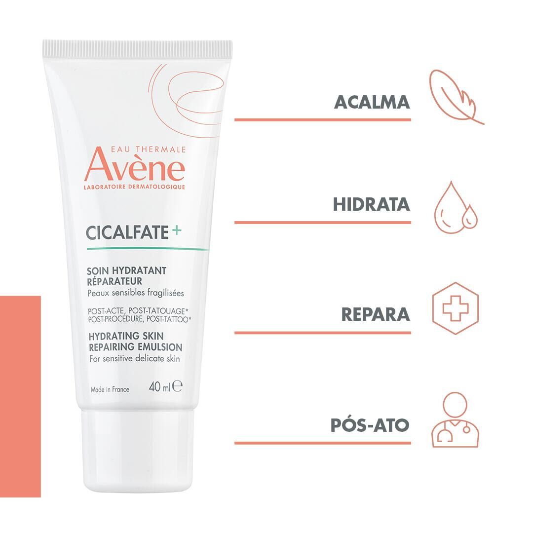 Cicalfate+ Emuls&atilde;o Hidratante Reparadora - AVENE -  - Imagem 3