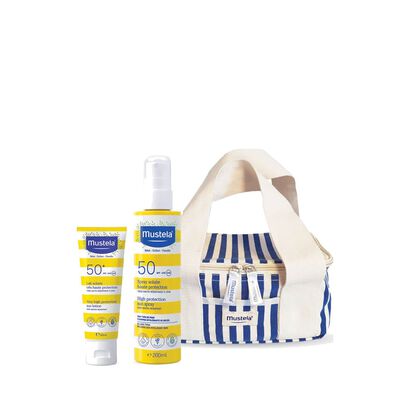 Kit Solar Necessaire Azul - MUSTELA -  - Imagem
