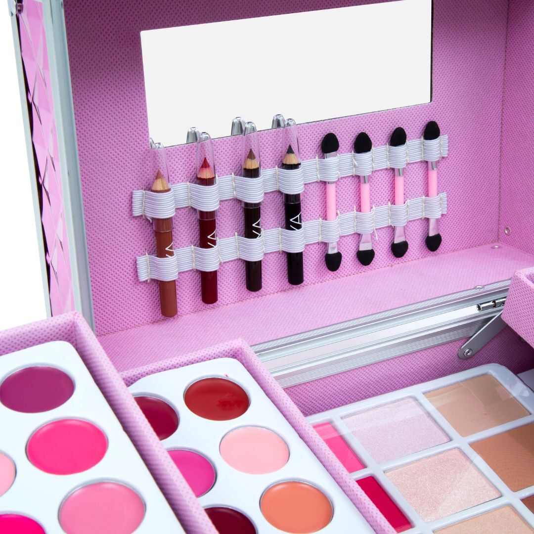 Mala de Maquilhagem Rosa - MYA - MYA MAQ - Imagem 3