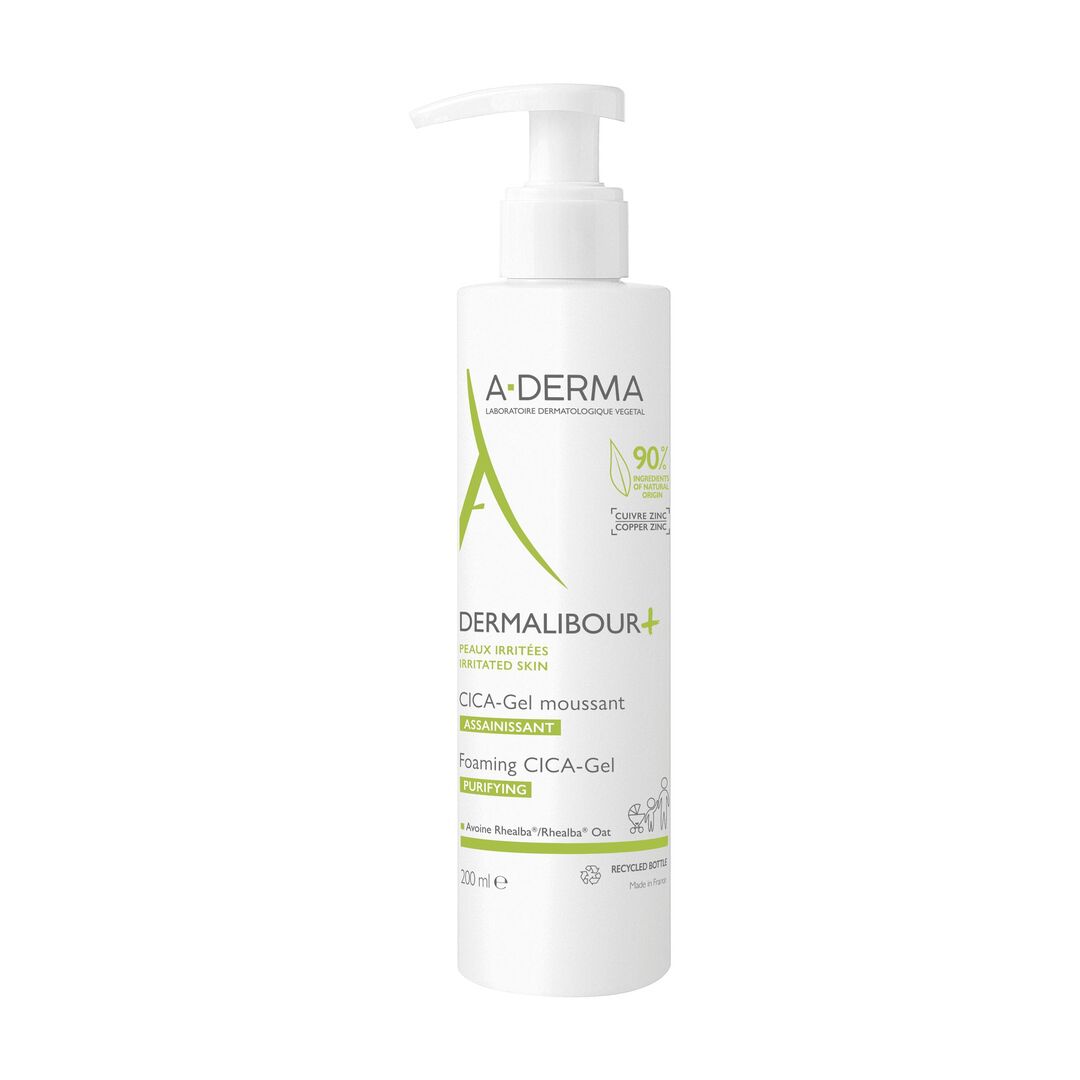 Cica Dermalibour+ - Gel Espuma Purificante - A-DERMA -  - Imagem 1