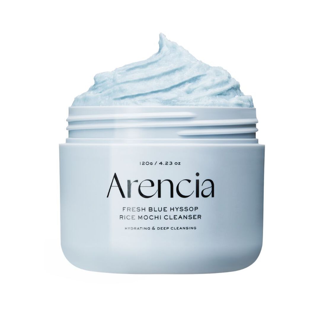 Fresh Blue Hyssop Rice Mochi Cleanser - ARENCIA -  - Imagem 1