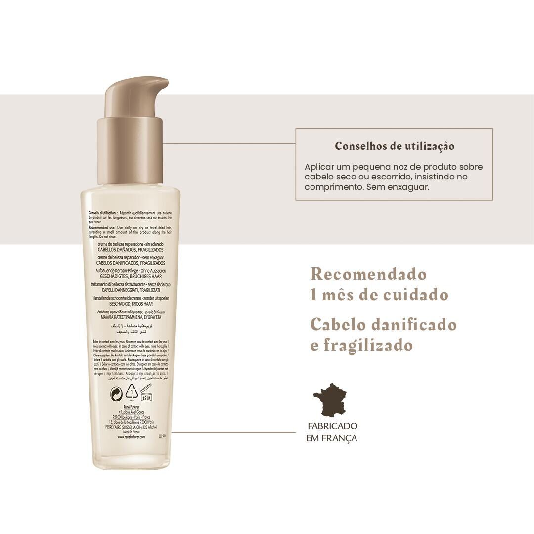 Absolue Kératine Creme de Beleza Reparador - RENE FURTERER -  - Imagem 4