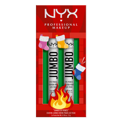 Jumno Eye Pencil Duo - NYX Professional Makeup - Holiday 2024 Home Alone Collab - Imagem