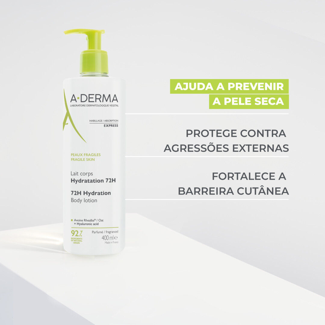 Leite Corpo Hidratante 72H - A-DERMA -  - Imagem 4