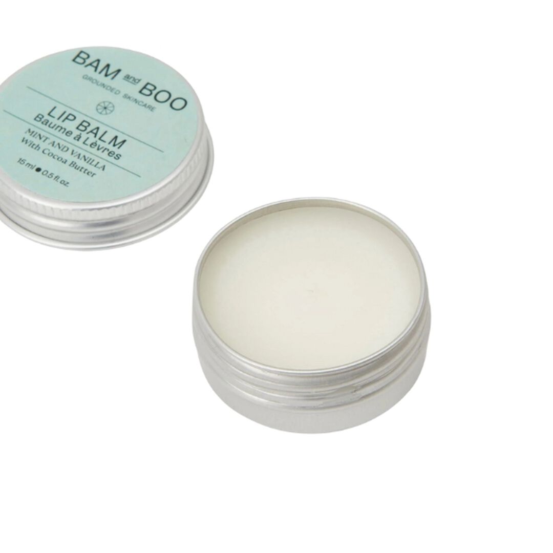 Bálsamo Labial de Menta & Baunilha - The Bam & Boo Toothbrush - The Bamboo Toothbrush - Imagem 2