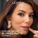Blurred Matte - Batom Mate - L'Or&eacute;al Paris - Color Riche - Imagem 5