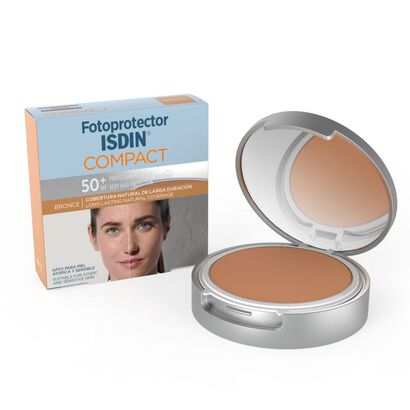 FOTOPROTECTOR COMPACTO BRONZE SPF50+ - ISDIN - Protetor Solar - Imagem