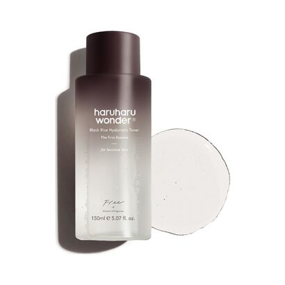 Black Rice Hyaluronic Toner (Free of Alcohol And Fragrance) - HARUHARU WONDER -  - Imagem