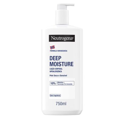 Corpo Hidratação Profunda Loção Hipoalergénica - NEUTROGENA -  - Imagem