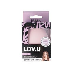 Travel detangler ros&eacute;, , hi-res