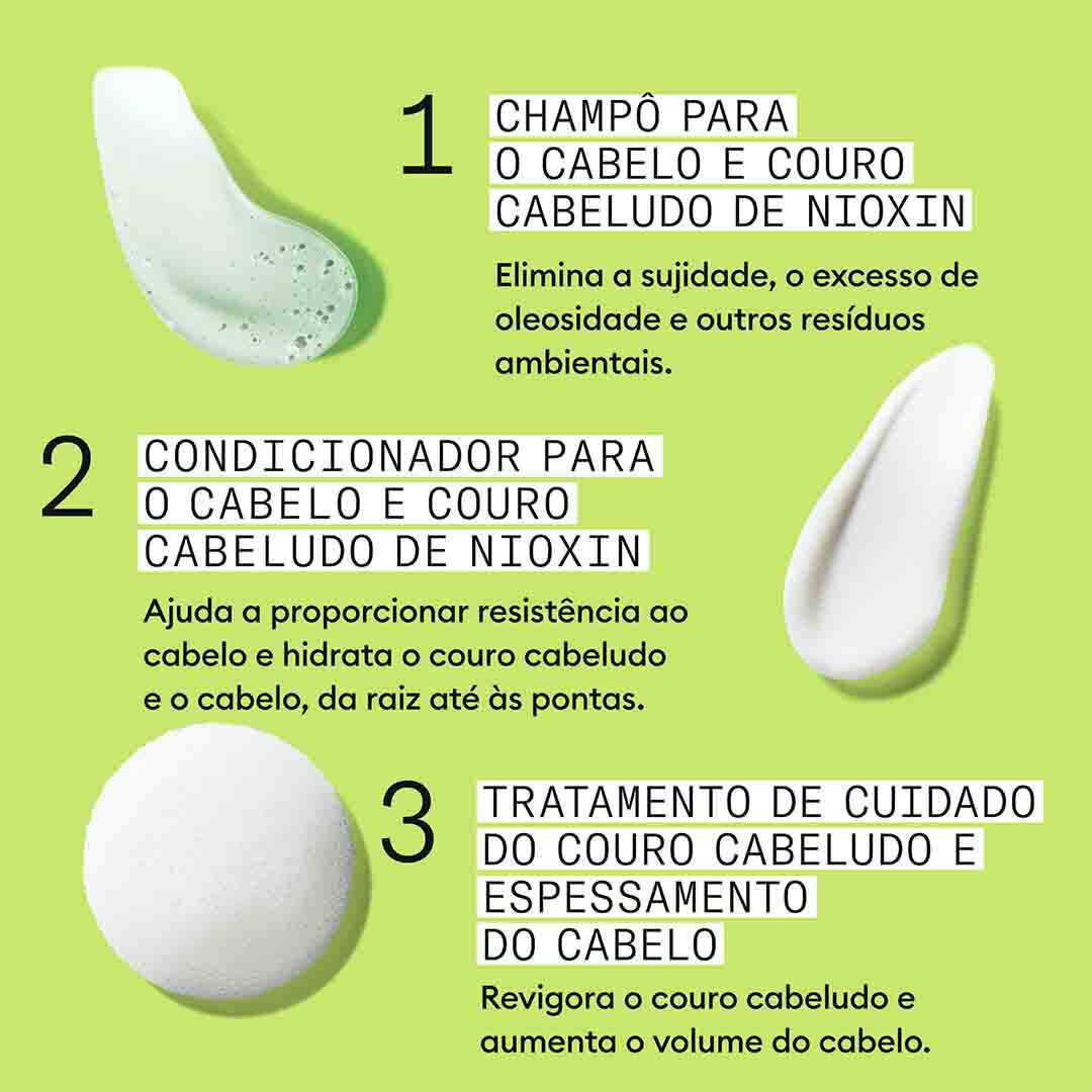 Kit Tratamento Cabelo Natural - Nioxin - Sistema 2 - Imagem 5