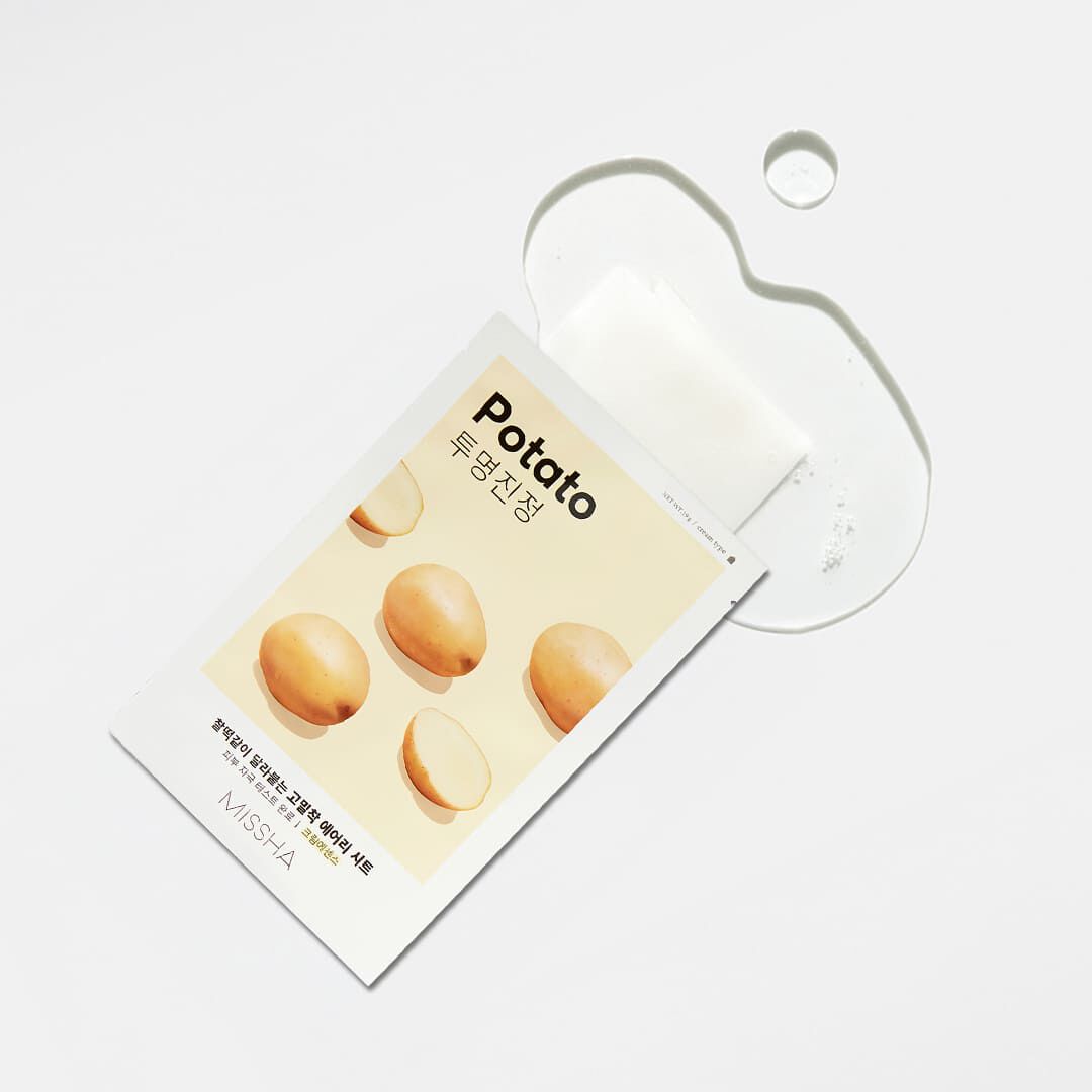 Máscara Airy Fit Sheet Mask - Potato - Missha -  - Imagem 2