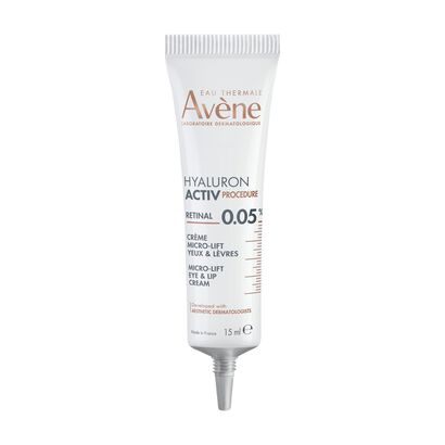 Hyaluron Activ Procedure Creme de Olhos e Lábios Micro-Lift - 0,05% Retinal - AVENE -  - Imagem