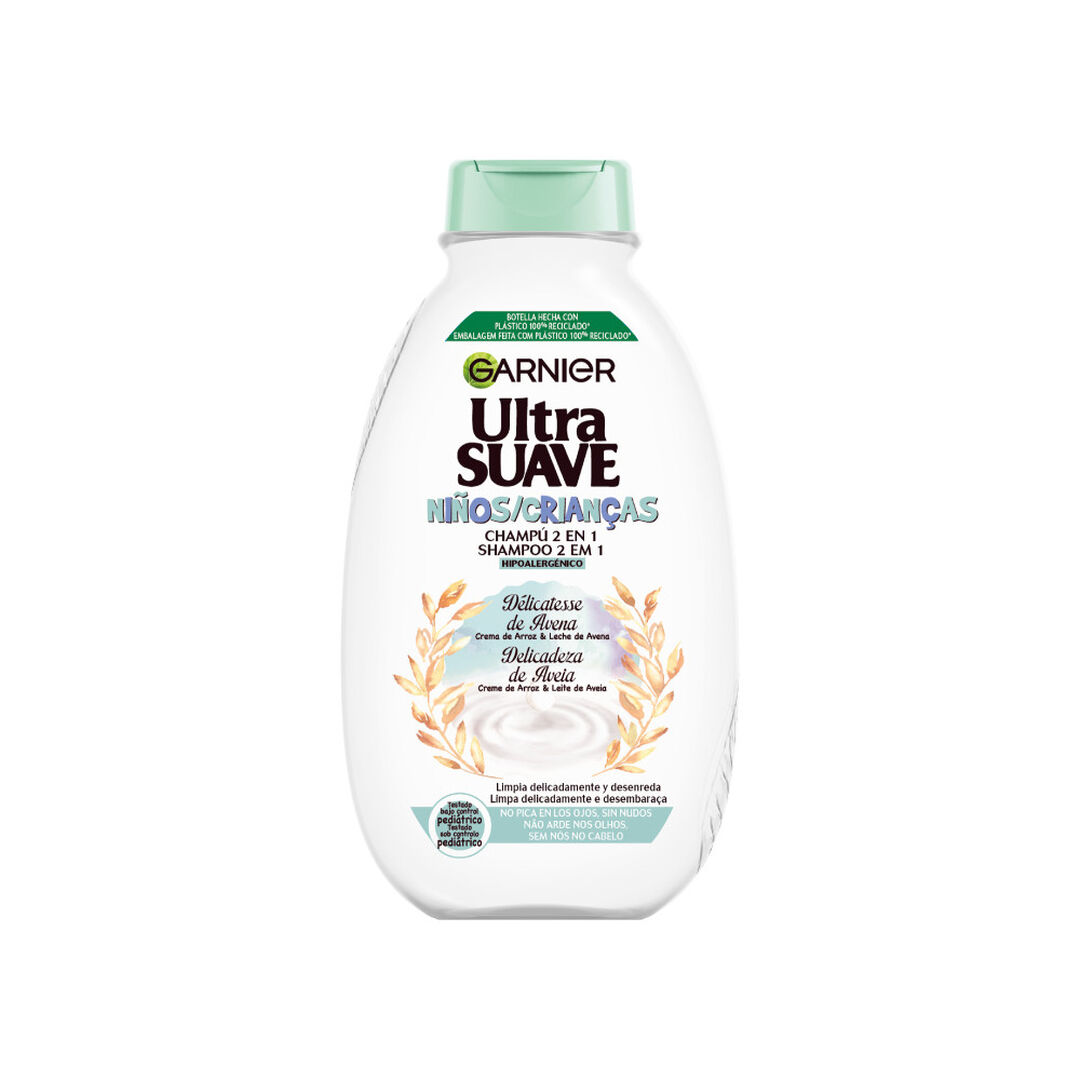 Ultra Suave Champ&ocirc; Crian&ccedil;as 2 em 1 Delicadeza de aveia - GARNIER -  - Imagem 1