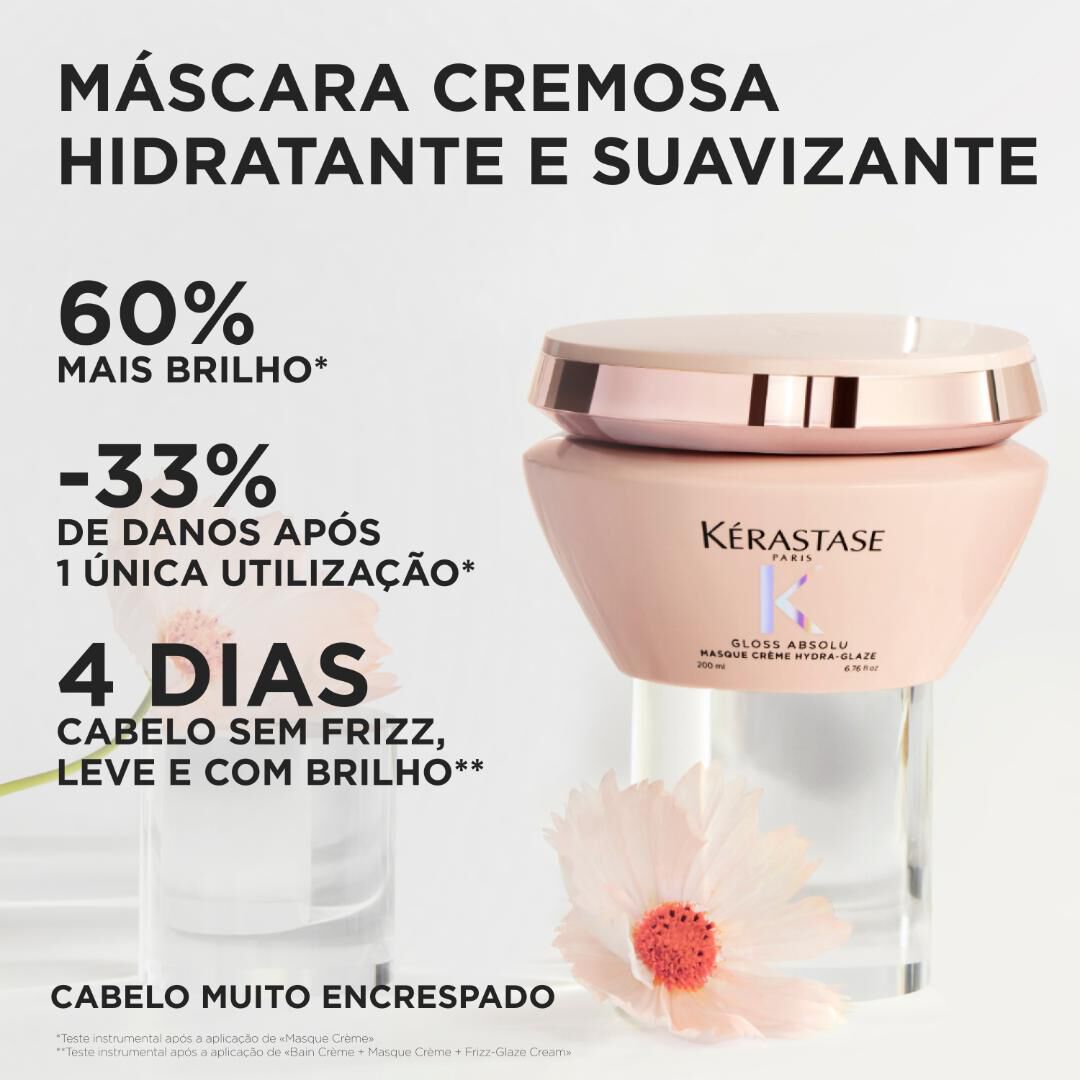 Masque Cr&egrave;me hydra-glaze - KERASTASE - Gloss Absolu - Imagem 5