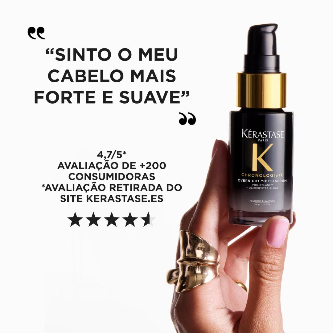 S&eacute;rum Capilar Rejuvenescedor de Noite - KERASTASE - Chronologiste - Imagem 5