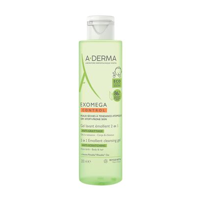 Exomega Control - Gel Corpo e Cabelo - A-DERMA -  - Imagem