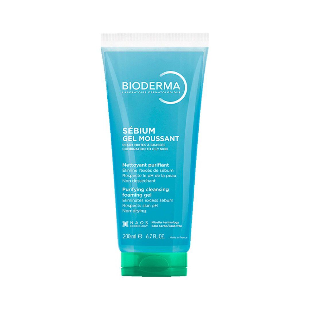 S&eacute;bium Gel Moussant - BIODERMA -  - Imagem 1