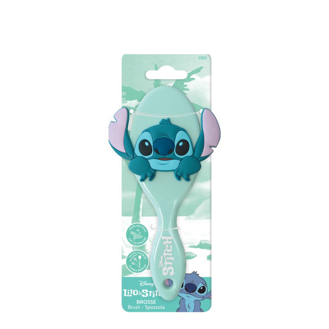 Escova de Cabelo Pequena Stich - ABC ACESSORIOS DISNEY - Acessorios para cabelo Disney - Imagem 1